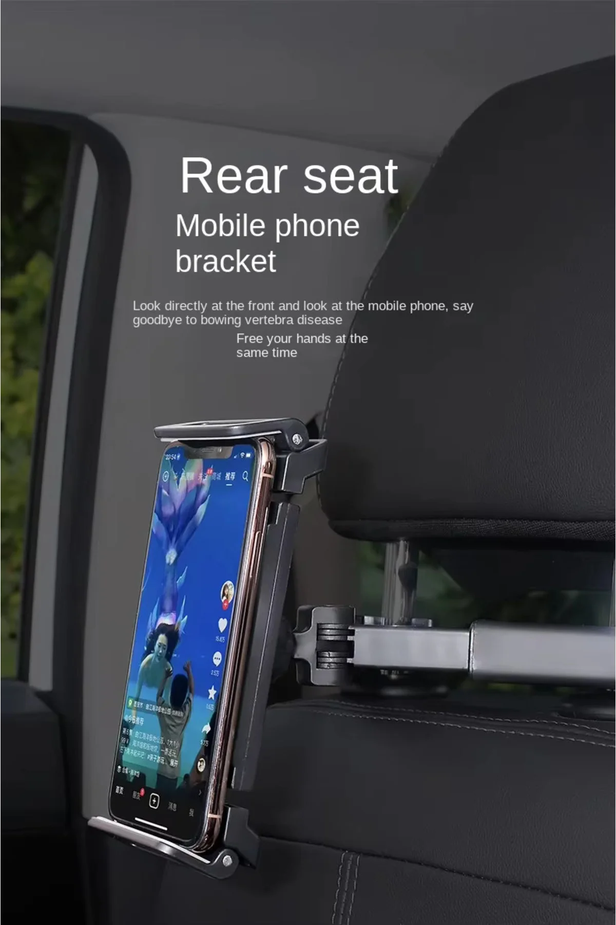 HT Araç Koltuk arkası tablet/telefon tutucu HT Araç Koltuk arkası tablet/telefon tutucu