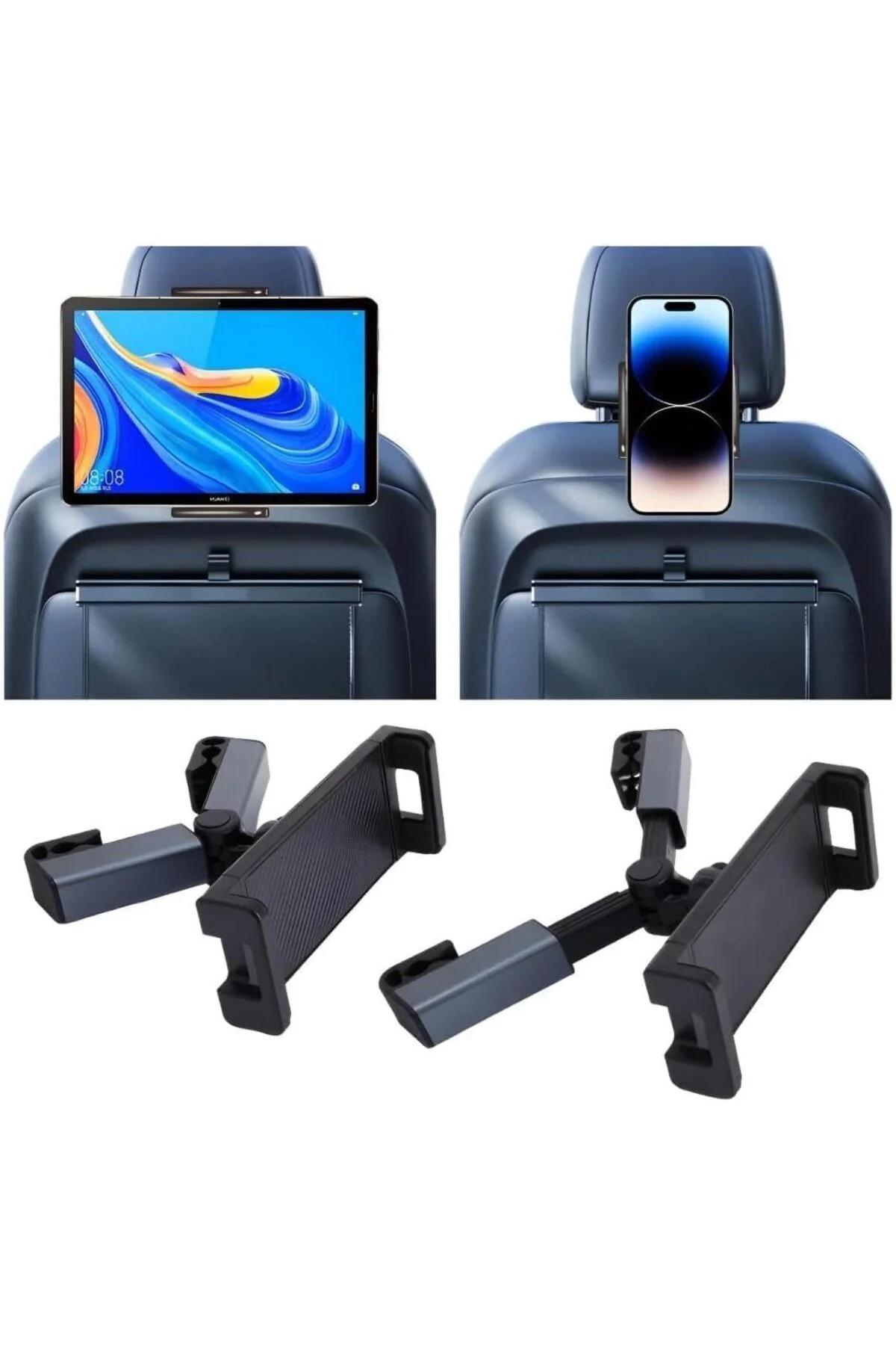 HT Araç Koltuk arkası tablet/telefon tutucu HT Araç Koltuk arkası tablet/telefon tutucu