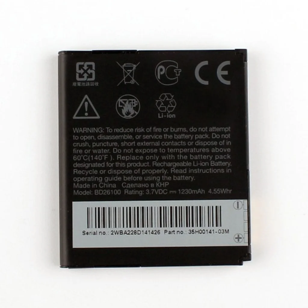 Htc Desire Hd Pil Batarya Bd26100