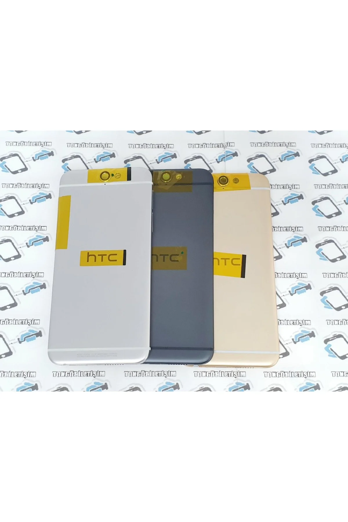 Htc One A9 Arka Kapak Batarya Pil Kapağı Gümüş Gri