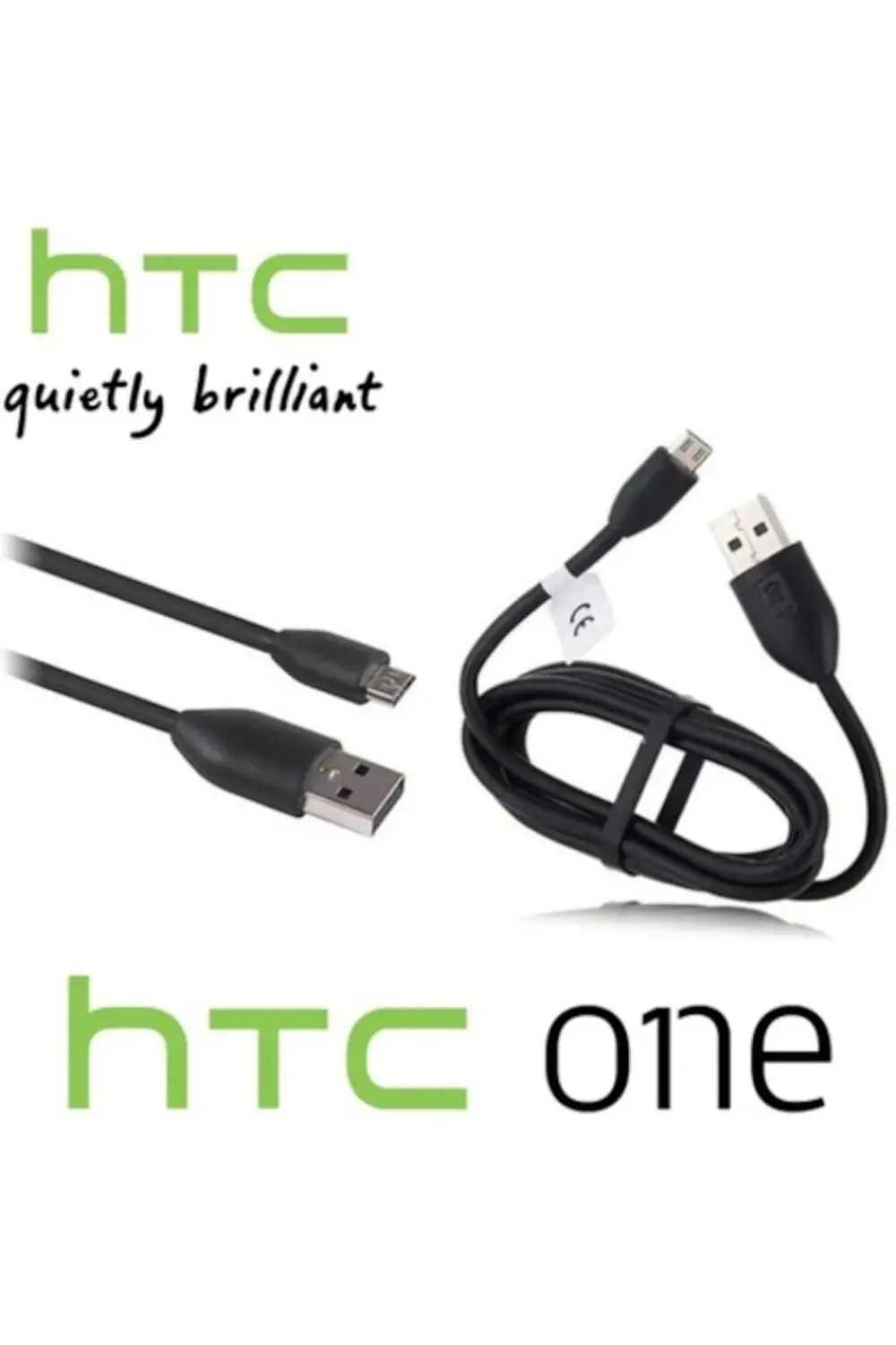 Htc One M7 M8 M9 Plus Mini Şarj Data Kablosu