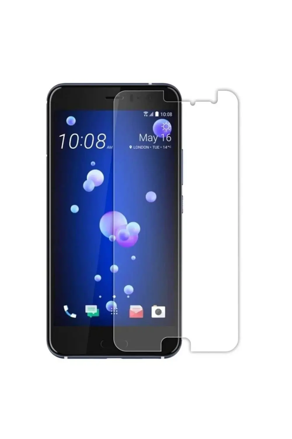 HTC U11 Uyumlu Ekran Koruyucu Nano Esnek Micro Kırılmaz Cam Ekran