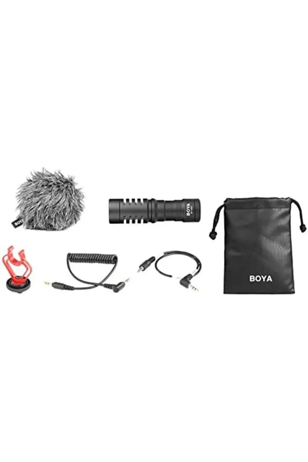 htcx By-MM1 Pilsiz Kamera Üstü Çift Mikrofon, iPhone, Android, DS