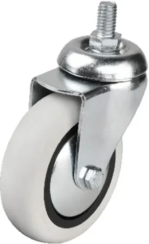 Hts 352 - 75x25 Mm Pvc Makaralı Vidalı Teker 4 Adet