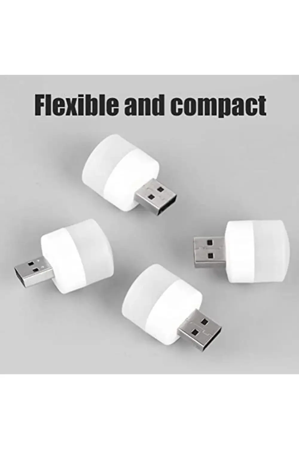 httphop Mini USB LED Işık, 1W Enerji Tasarruflu, Gece Aydınlatma,