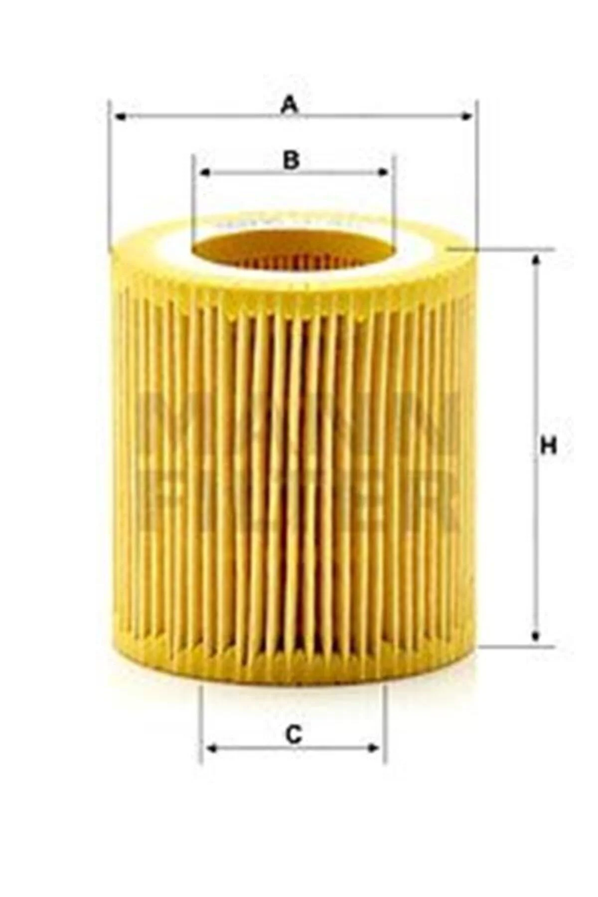 Hu8011z Yag Filtresi ( Bmw M3 14-/ M4 14-) 11427854049 (WN593318)