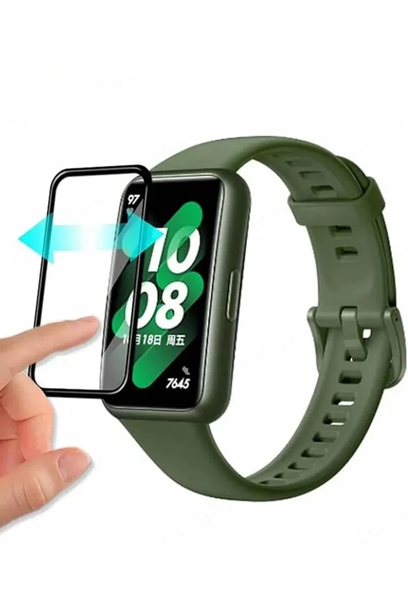 Huawei Band 8 Polymer Nano Ekran Koruyucu - Şeffaf Huawei Band 8 Polymer Nano Ekran Koruyucu - Şeffaf