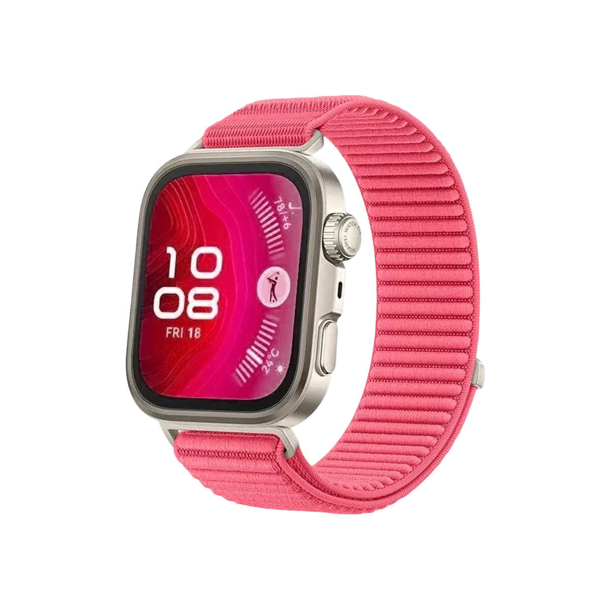 Huawei Fit 4 Braid Kordon - Rose
