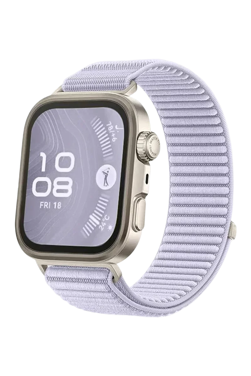 Huawei Fit 4 Braid Kordon - Lila