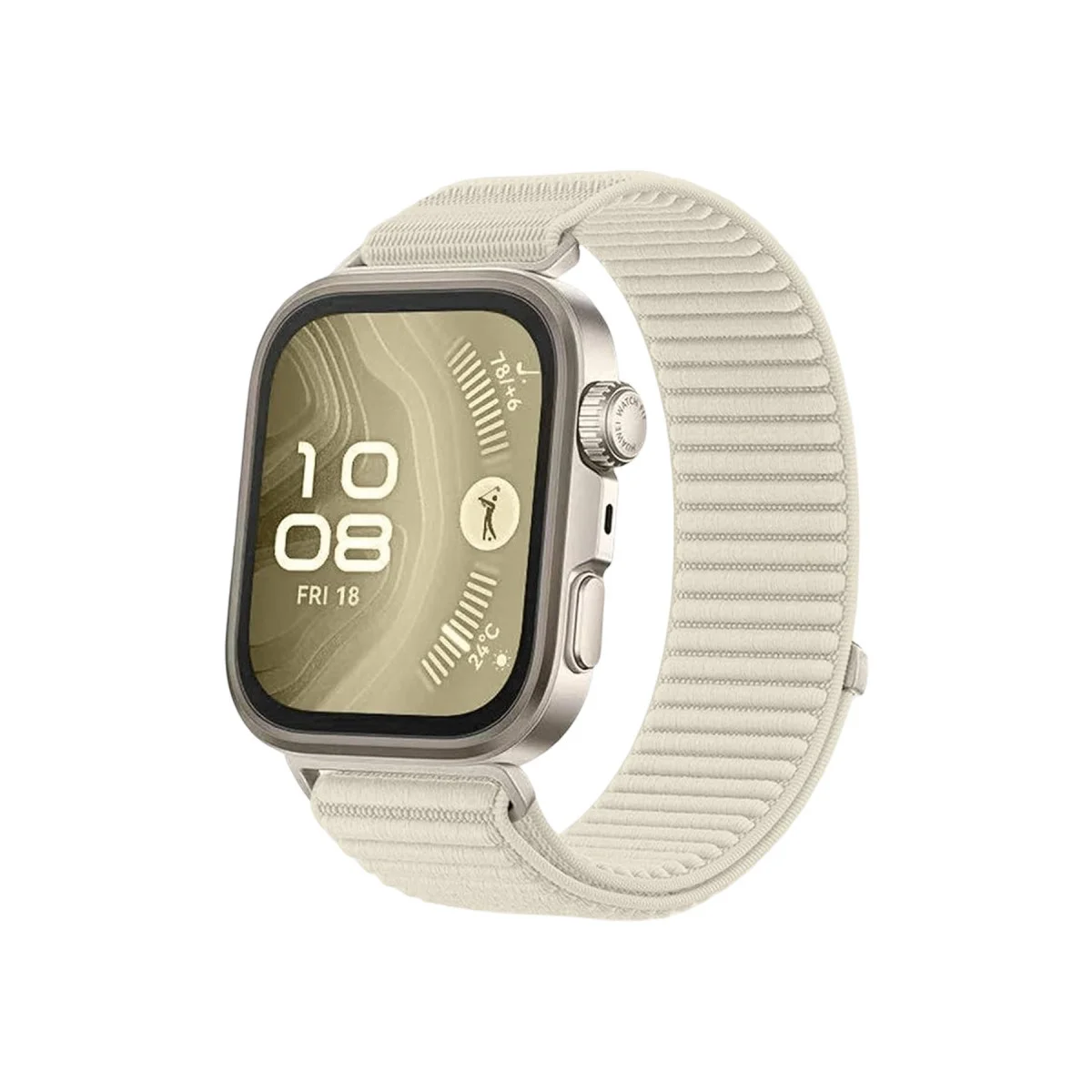 Huawei Fit 4 Braid Kordon (saat Değildir) - Yıldız Işığı Huawei Fit 4 Braid Kordon (saat Değildir) - Yıldız Işığı