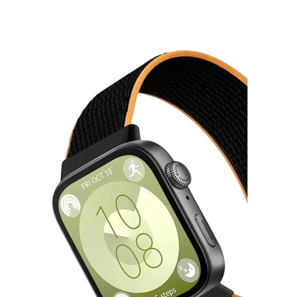 Huawei Fit 4 Hasırlı Cırtcırtlı Kordon (saat Değildir) - Siyah-turuncu Fiyatı, Yorumları ve Özellikleri