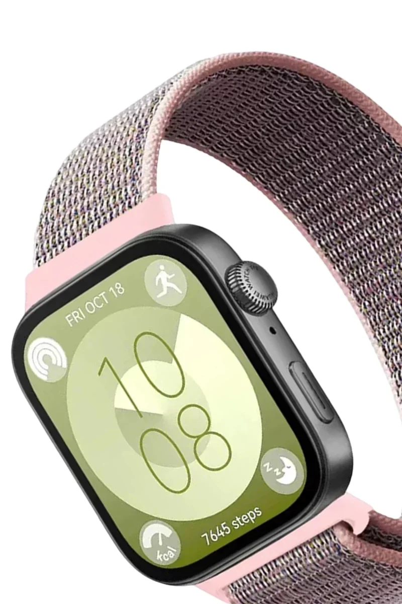 Huawei Fit 4 Hasırlı Cırtcırtlı Kordon - Pembe Fiyatı, Yorumları ve Özellikleri