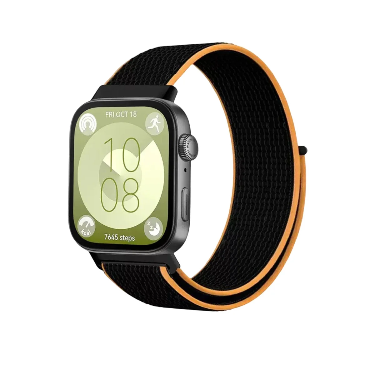 Huawei Fit 4 Hasırlı Cırtcırtlı Kordon (saat Değildir) - Siyah-turuncu Fiyatı, Yorumları ve Özellikleri