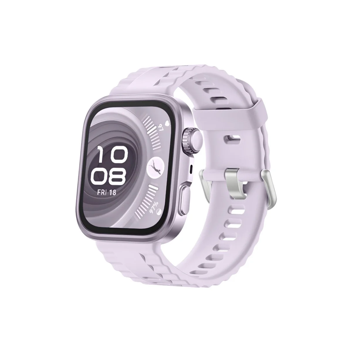 Huawei Fit 4 Nova Silikon Kordon (saat Değildir) - Lila Huawei Fit 4 Nova Silikon Kordon (saat Değildir) - Lila