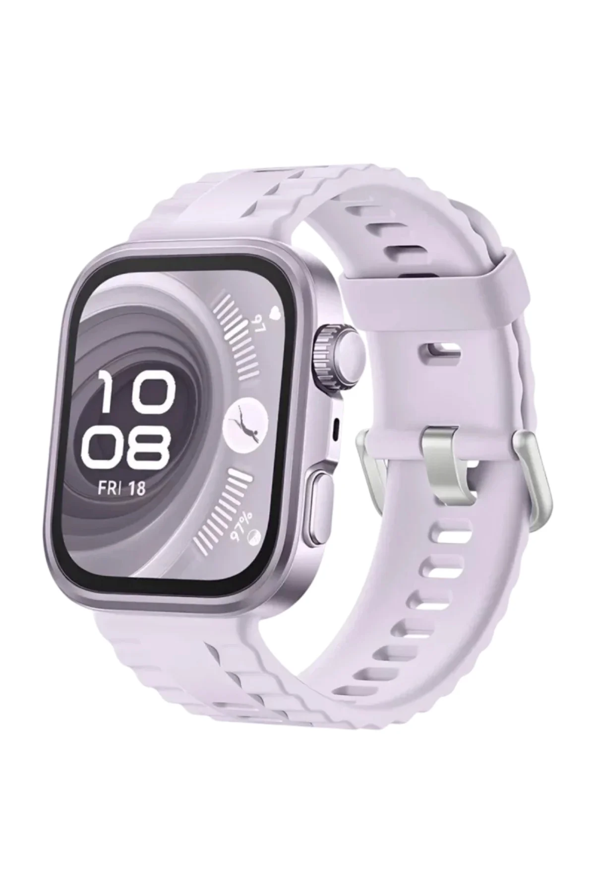 Huawei Fit 4 Nova Silikon Kordon - Lila Huawei Fit 4 Nova Silikon Kordon - Lila