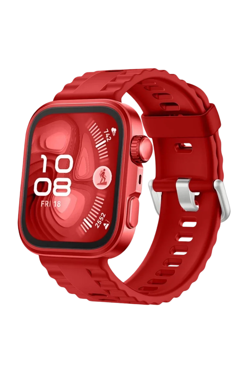 Huawei Fit 4 Nova Silikon Kordon - Kırmızı Huawei Fit 4 Nova Silikon Kordon - Kırmızı