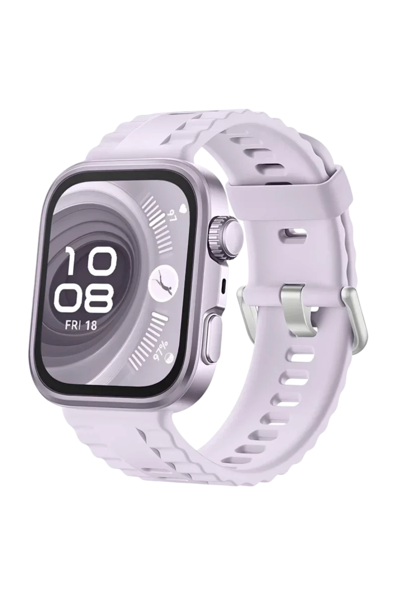 Huawei Fit 4 Nova Silikon Kordon - Lila Huawei Fit 4 Nova Silikon Kordon - Lila