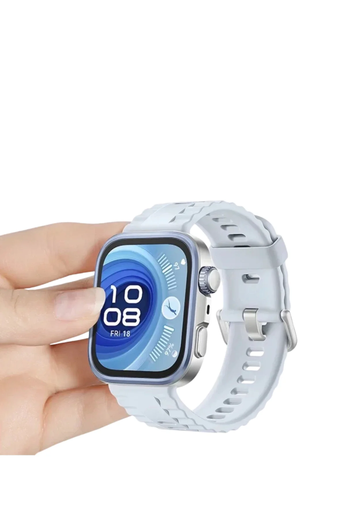 Huawei Fit 4 Nova Silikon Kordon - Lila Huawei Fit 4 Nova Silikon Kordon - Lila