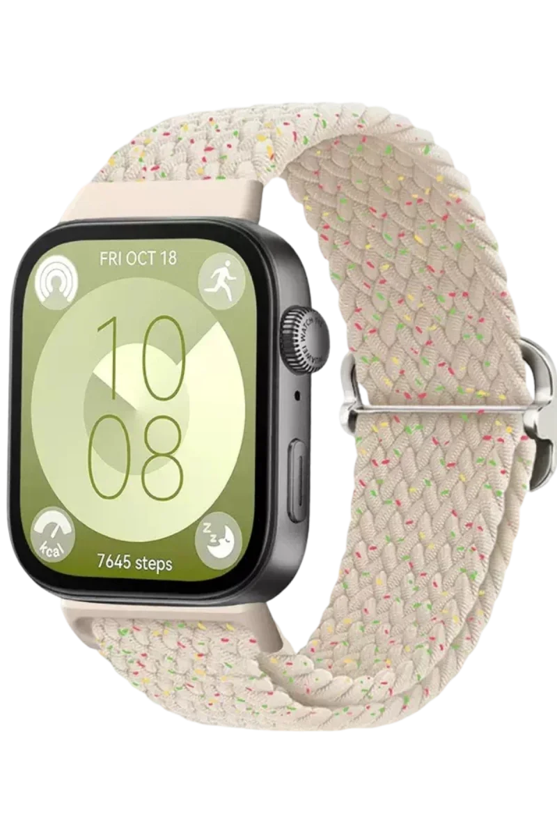 Huawei Fit 4 Star Kordon - Gri-Turuncu Huawei Fit 4 Star Kordon - Gri-Turuncu