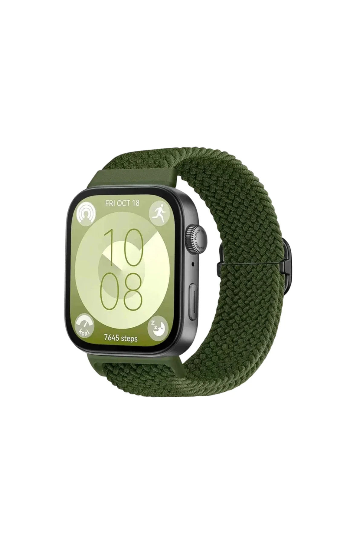 Huawei Fit 4 Star Kordon - Koyu Yeşil Huawei Fit 4 Star Kordon - Koyu Yeşil