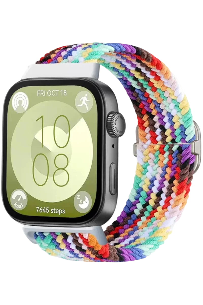 Huawei Fit 4 Star Kordon - Gökkuşağı 2 Huawei Fit 4 Star Kordon - Gökkuşağı 2