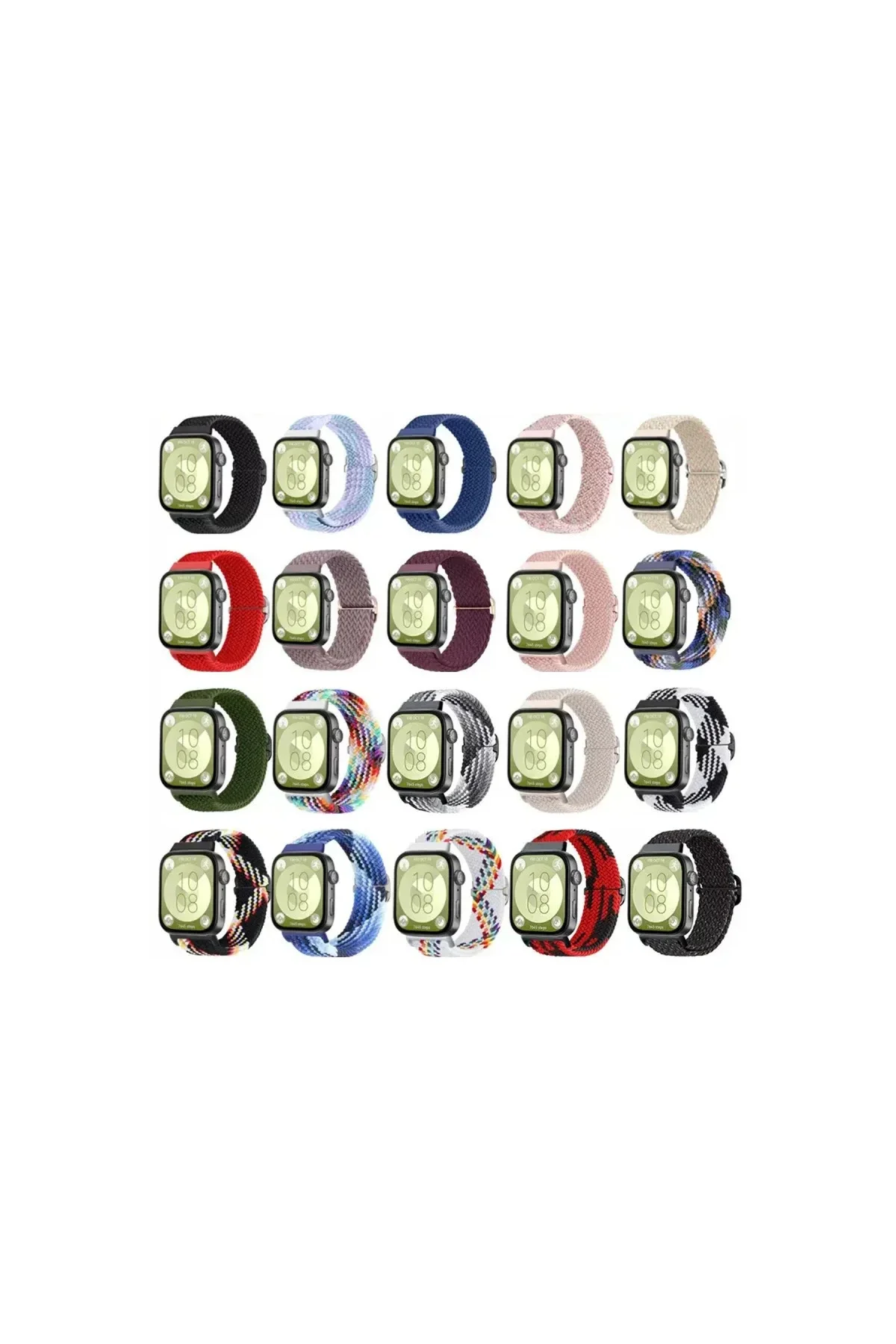Huawei Fit 4 Star Kordon - Gökkuşağı 2 Huawei Fit 4 Star Kordon - Gökkuşağı 2