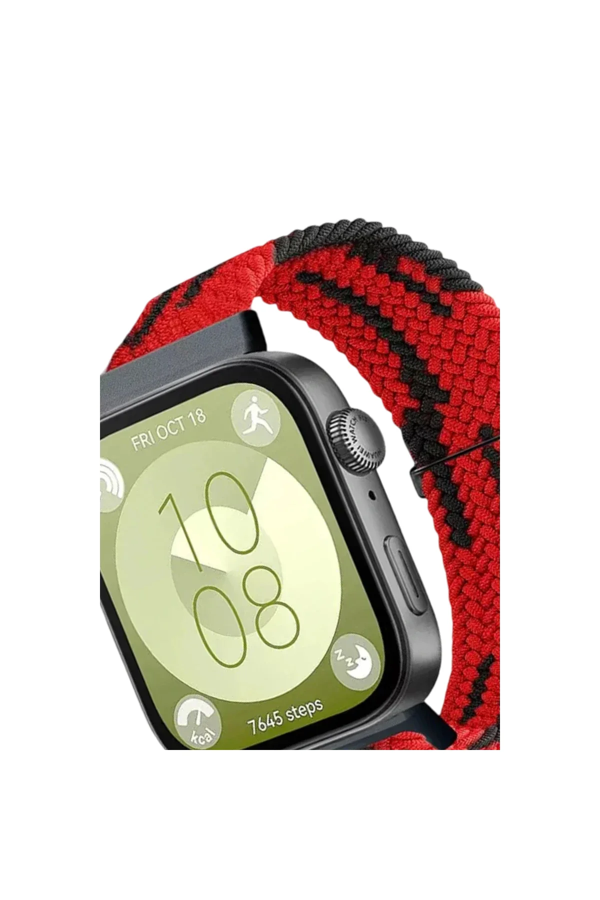 Huawei Fit 4 Star Kordon - Kırmızı-Siyah