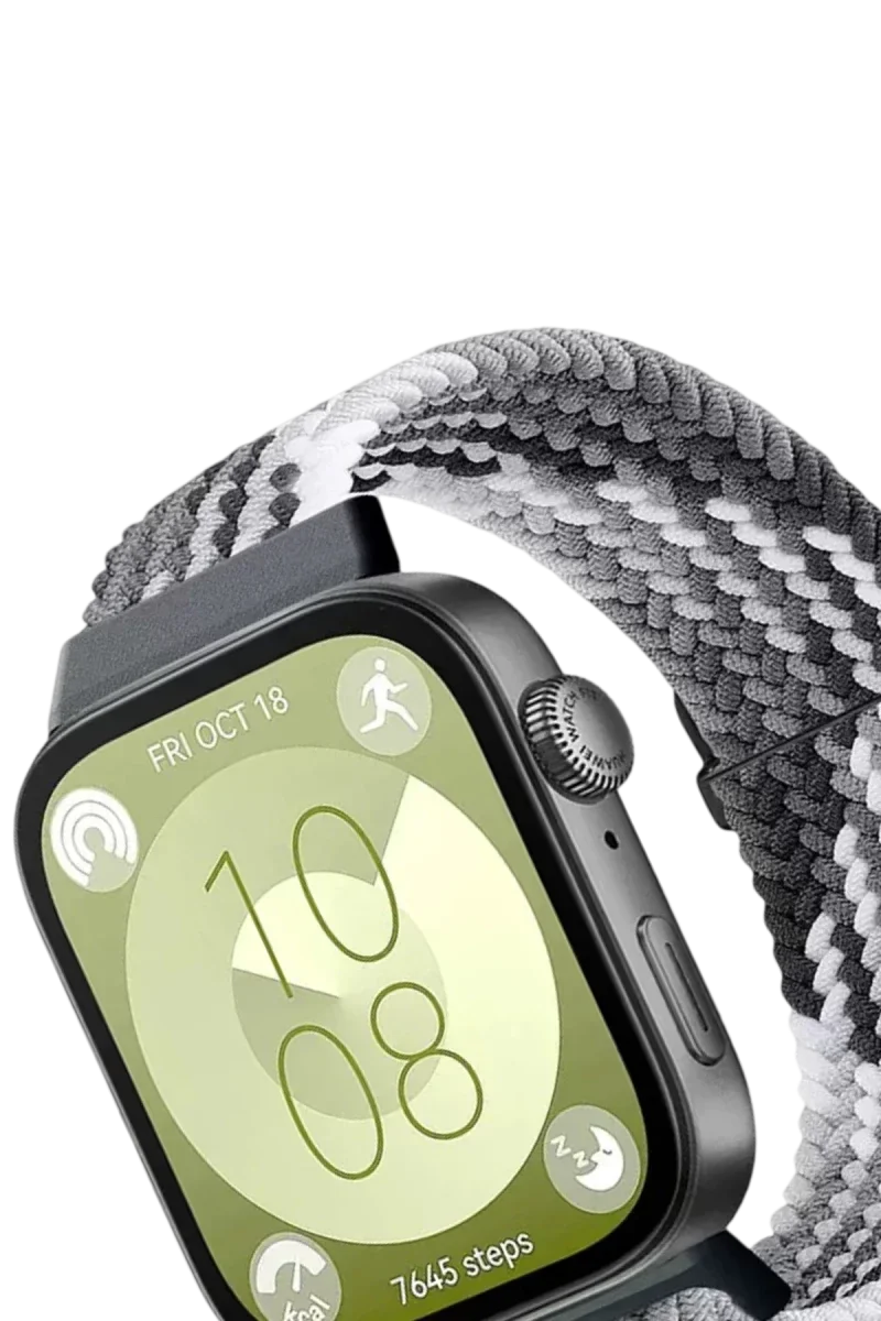 Huawei Fit 4 Star Kordon - Gri-Siyah