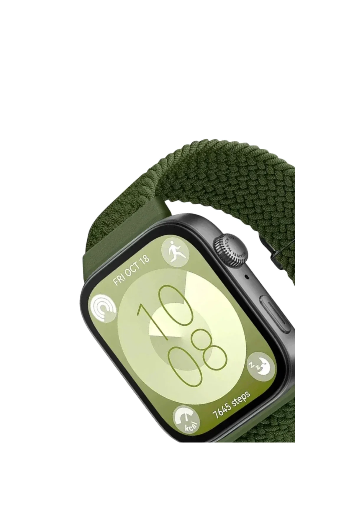 Huawei Fit 4 Star Kordon - Koyu Yeşil Huawei Fit 4 Star Kordon - Koyu Yeşil