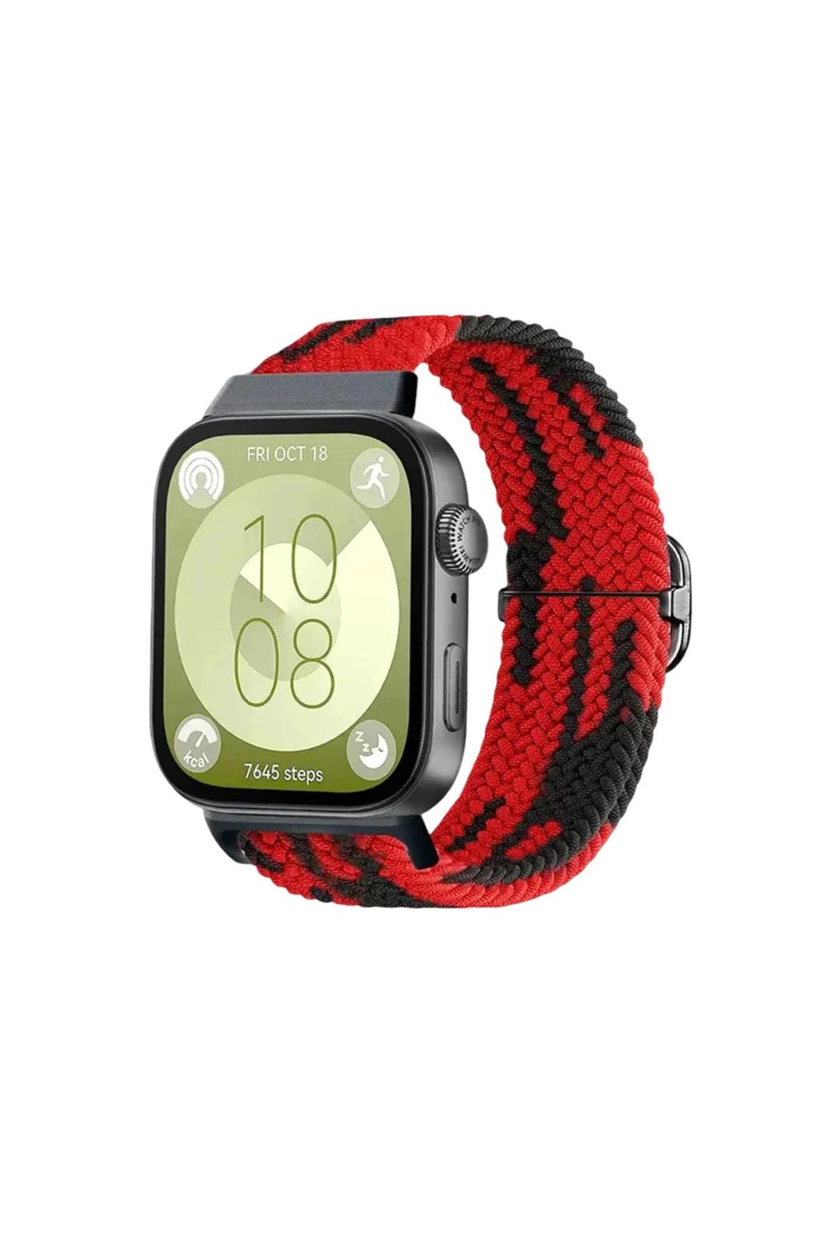 Huawei Fit 4 Star Kordon - Kırmızı-Siyah