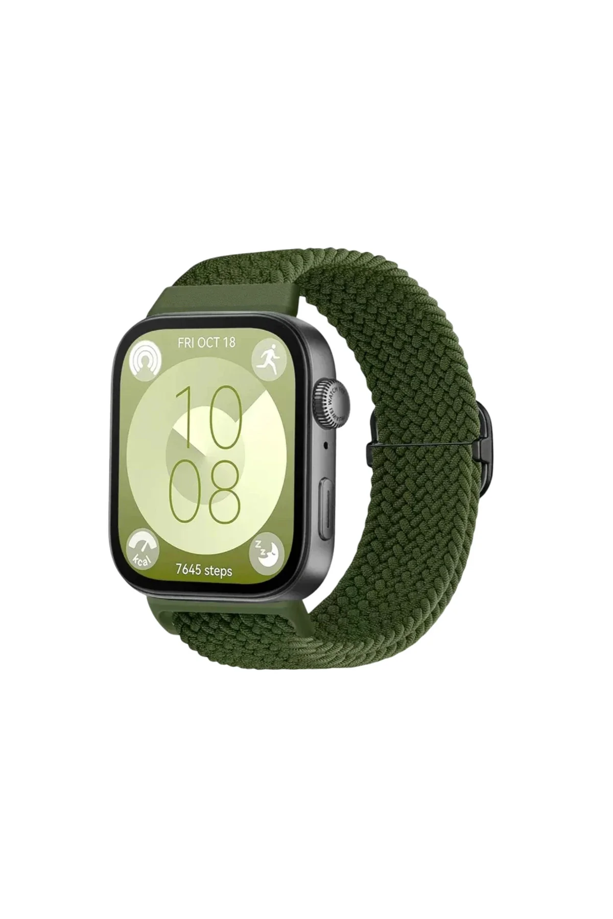 Huawei Fit 4 Star Kordon - Koyu Yeşil Huawei Fit 4 Star Kordon - Koyu Yeşil