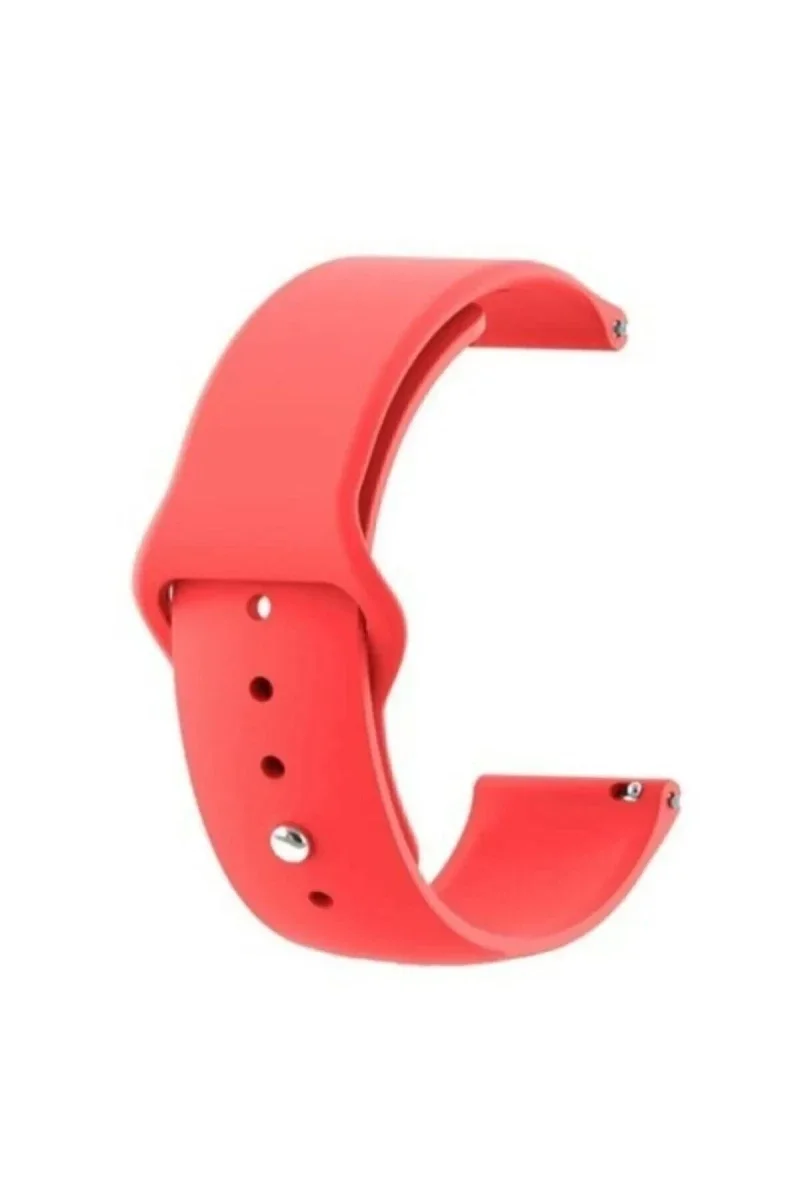 Huawei GT4 41mm 18mm Klasik Kordon - Kırmızı Huawei GT4 41mm 18mm Klasik Kordon - Kırmızı