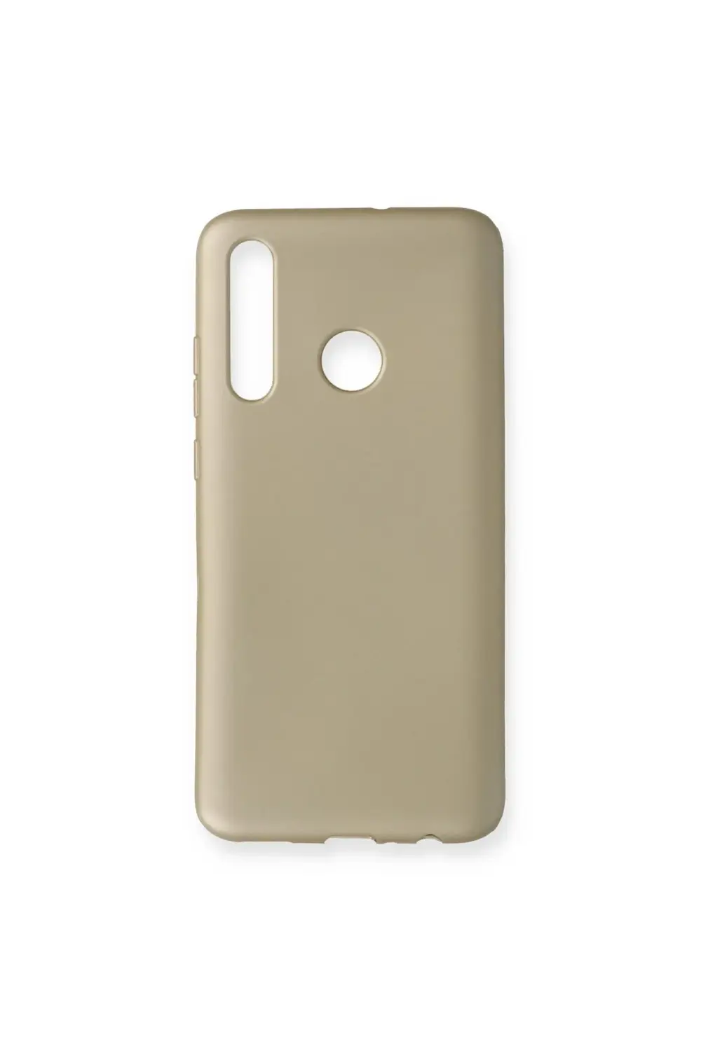 Huawei Honor 20 Lite Kılıf First Silikon - Gold-(5796)