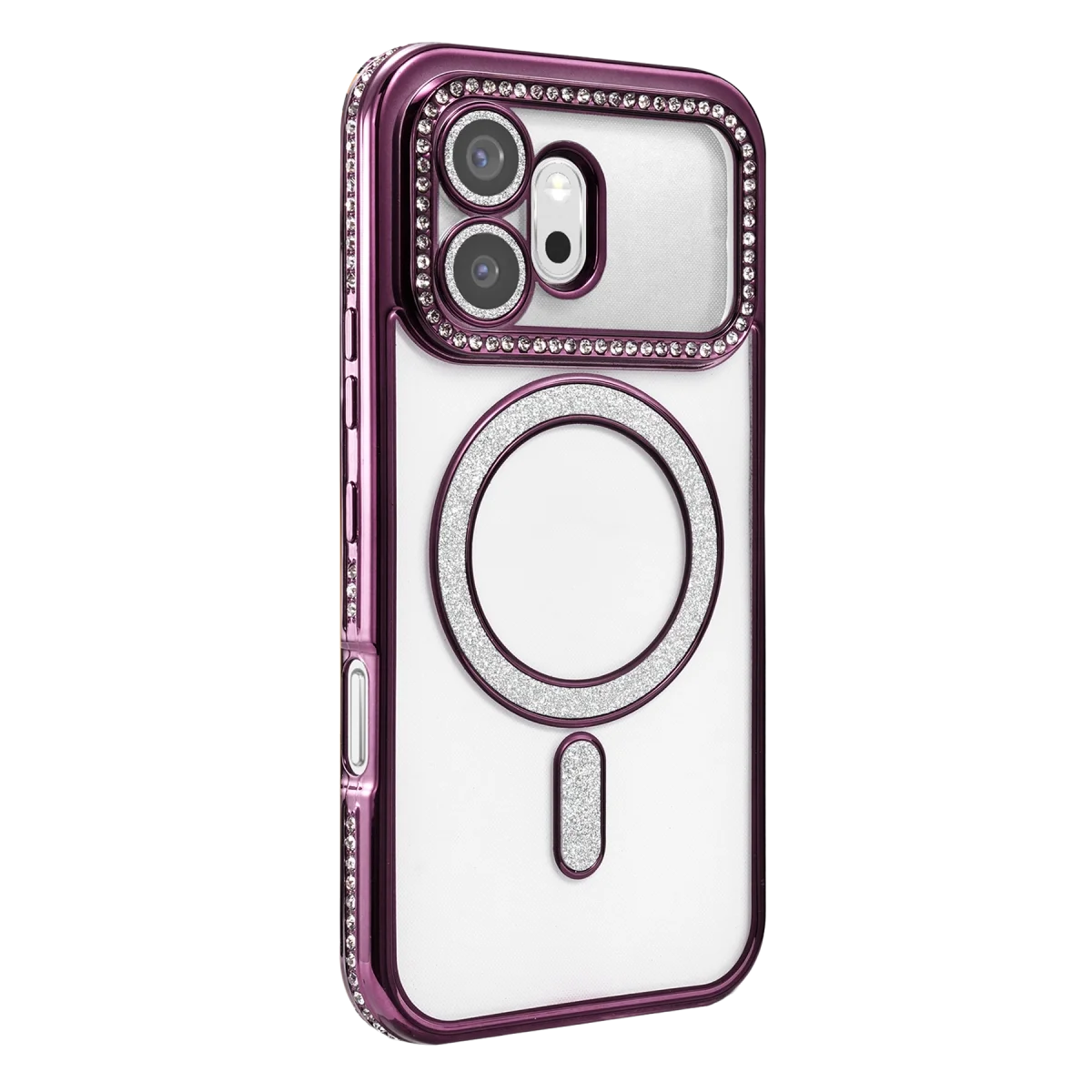 Huawei Honor 600 Joke Simli Magneticsafe Kılıf - Derin Mor Huawei Honor 600 Joke Simli Magneticsafe Kılıf - Derin Mor