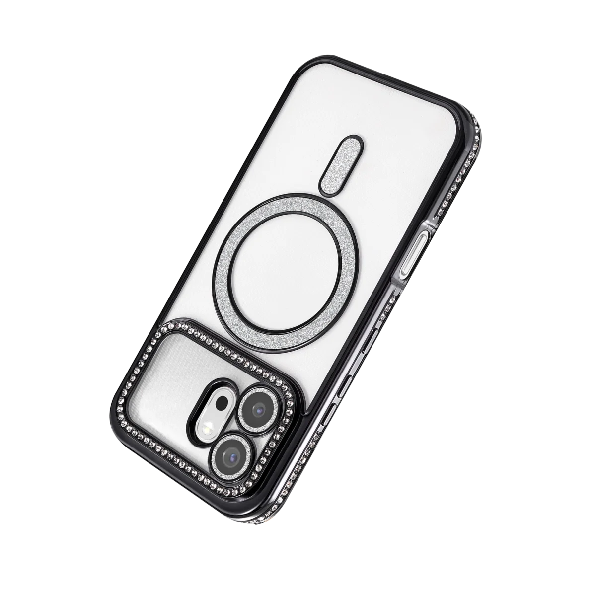 Huawei Honor 600 Joke Simli Magneticsafe Kılıf - Siyah Huawei Honor 600 Joke Simli Magneticsafe Kılıf - Siyah