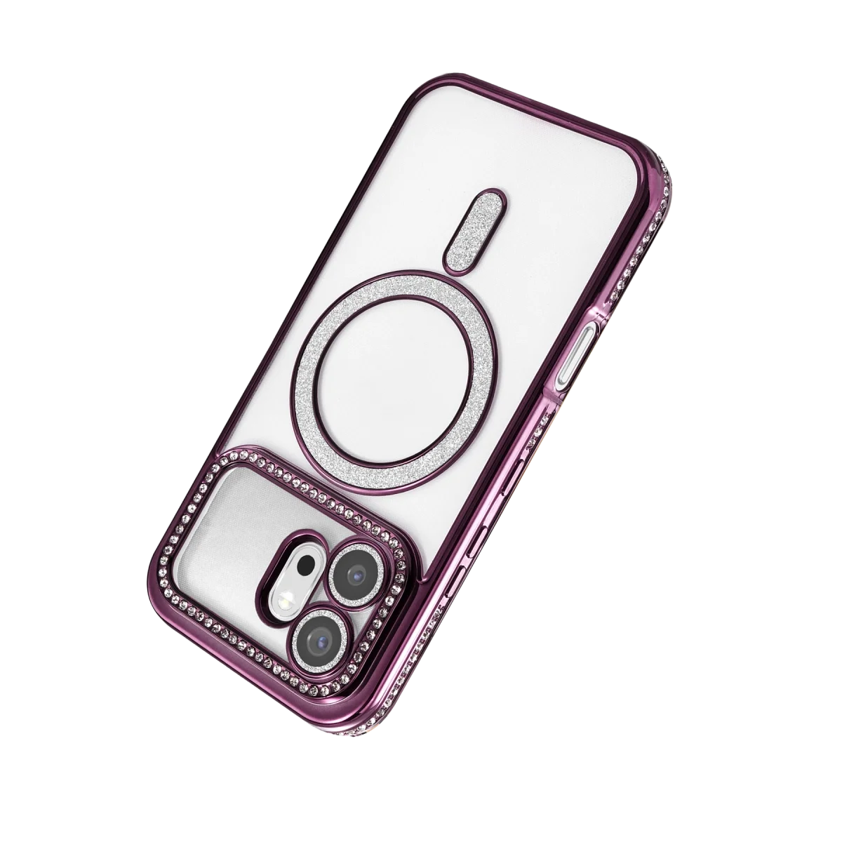 Huawei Honor 600 Joke Simli Magneticsafe Kılıf - Derin Mor Huawei Honor 600 Joke Simli Magneticsafe Kılıf - Derin Mor