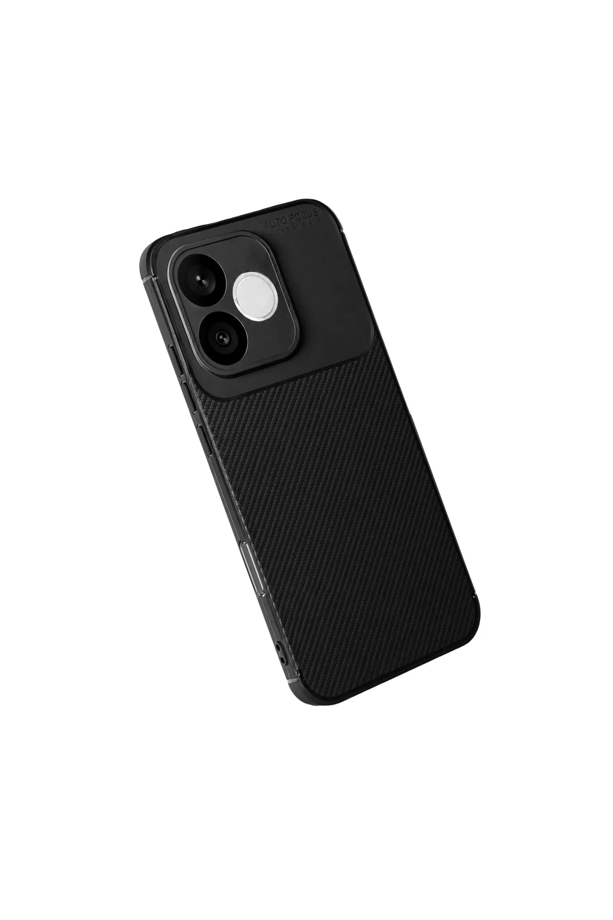 Huawei Honor 600 Lite Auto Focus Karbon Kapak - Siyah