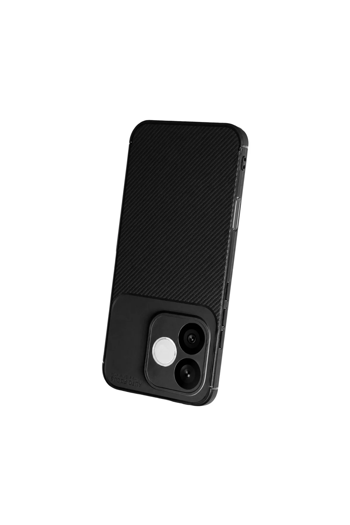Huawei Honor 600 Lite Auto Focus Karbon Kapak - Siyah