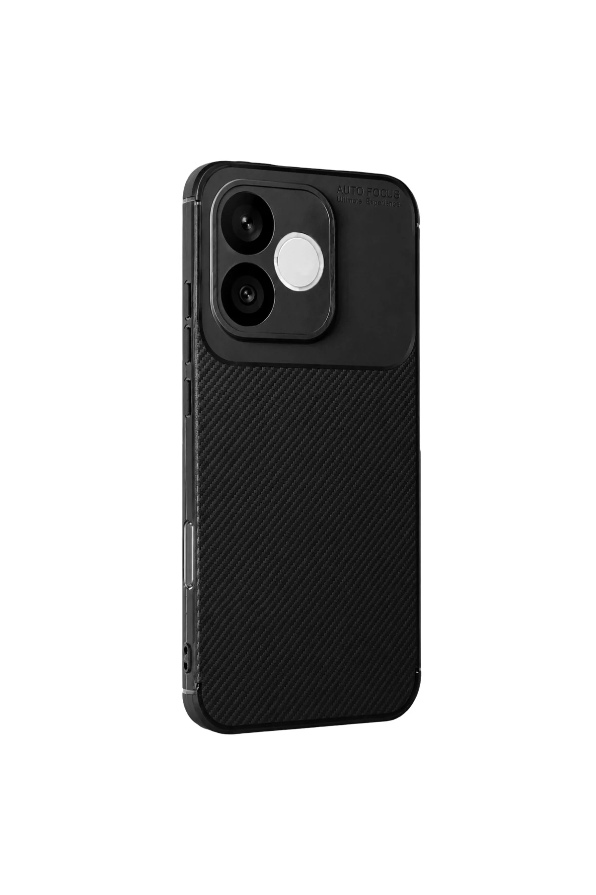 Huawei Honor 600 Lite Auto Focus Karbon Kapak - Siyah