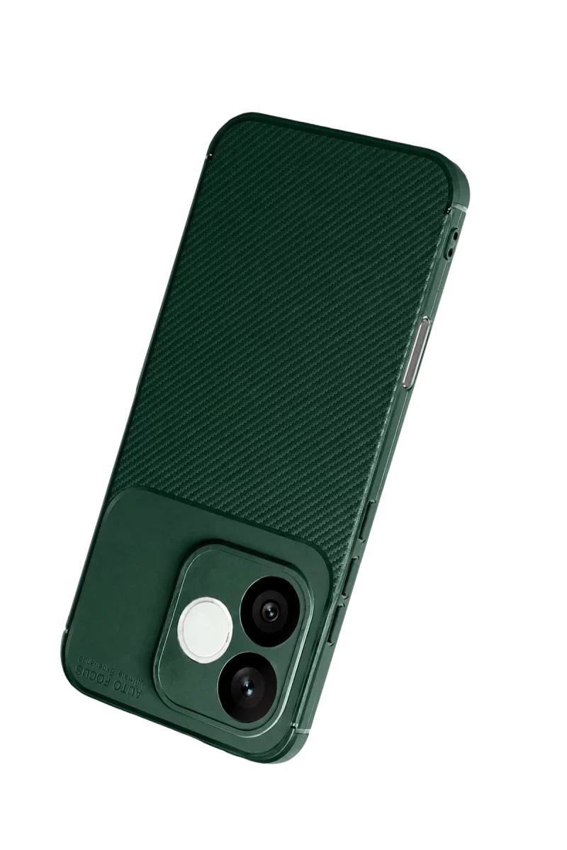 Huawei Honor 600 Lite Auto Focus Karbon Kapak - Koyu Yeşil Huawei Honor 600 Lite Auto Focus Karbon Kapak - Koyu Yeşil