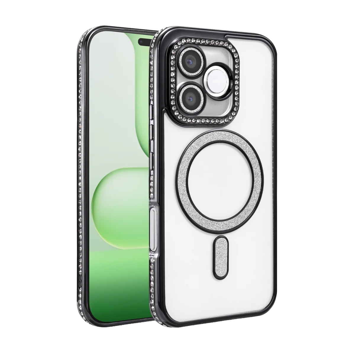 Huawei Honor 600 Lite Joke Simli Magneticsafe Kılıf - Siyah Huawei Honor 600 Lite Joke Simli Magneticsafe Kılıf - Siyah