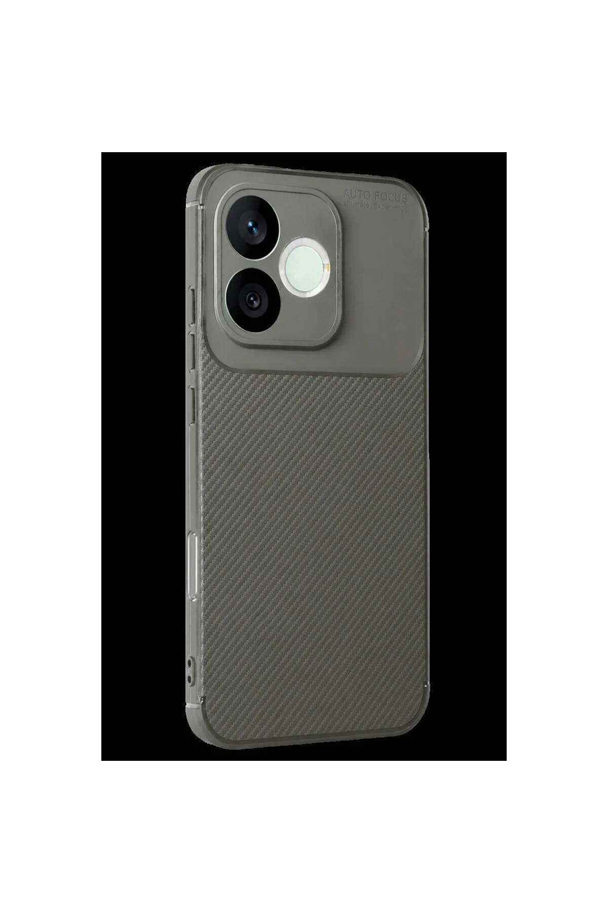 Huawei Honor 600 Lite Auto Focus Karbon Kapak - Gri