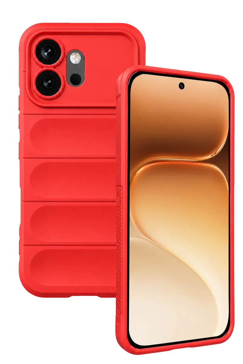 Huawei Honor 600 Optimum Silikon - Kırmızı