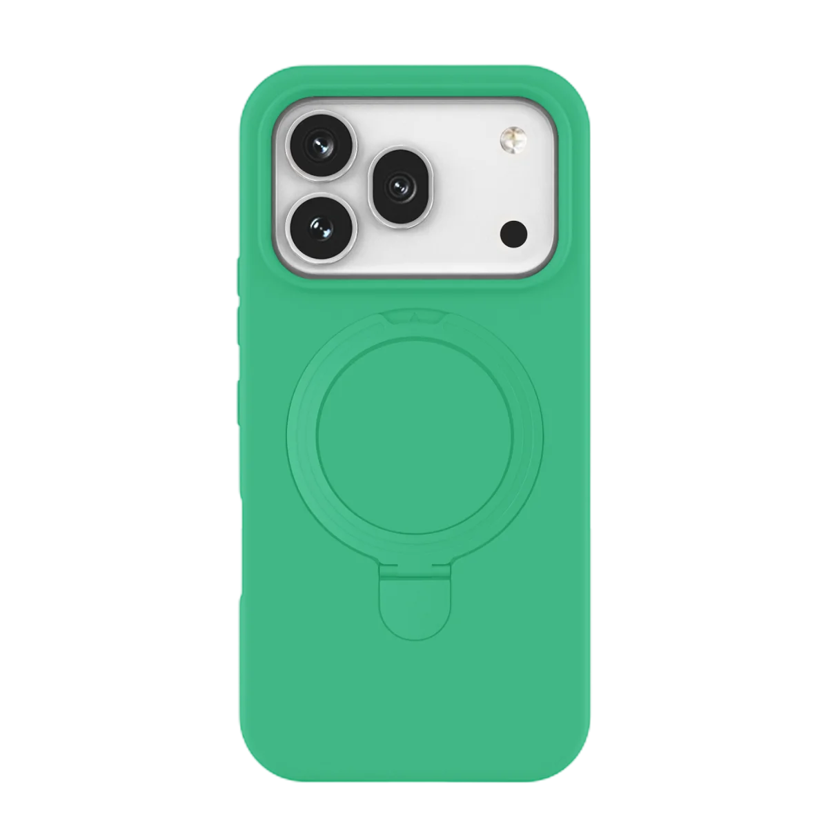 Huawei Honor 600 Regal Magsafe Standlı Kapak - Yeşil