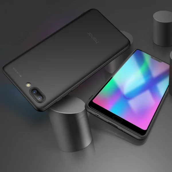 Huawei Honor 9i Slim Fit Soft Premium Silikon Kamera Korumalı Kılıf - 5775