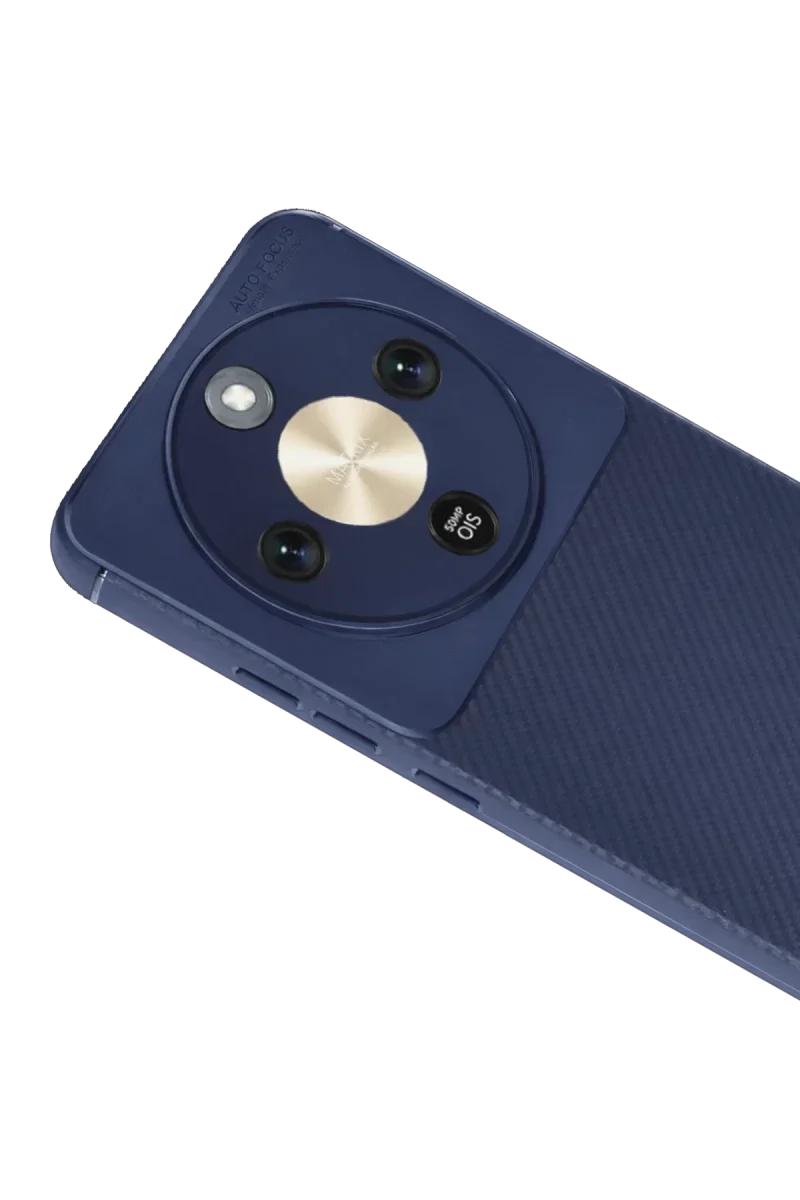 Huawei Honor Magic 8 Lite Auto Focus Karbon Kapak - Lacivert