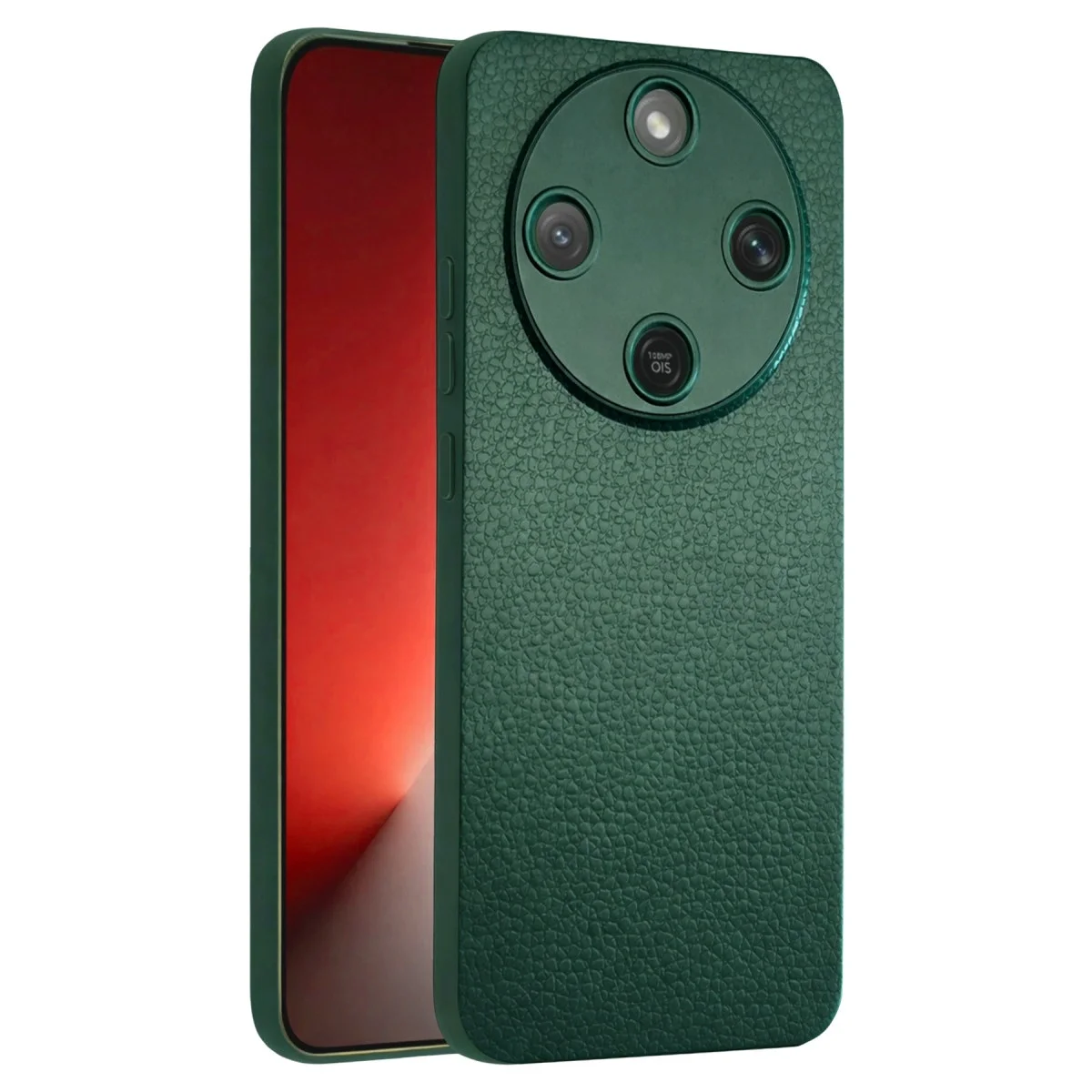 Huawei Honor Magic 8 Lite Thermax Silikon Kılıf - Koyu Yeşil Huawei Honor Magic 8 Lite Thermax Silikon Kılıf - Koyu Yeşil