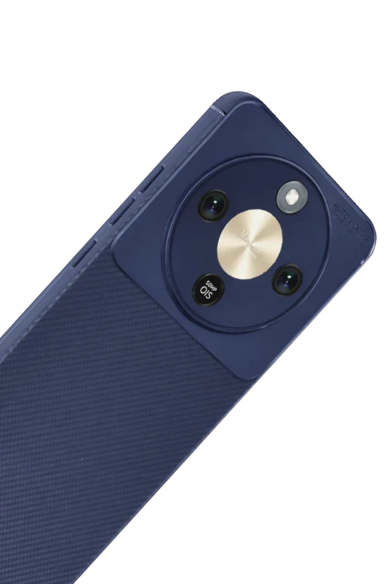 Huawei Honor Magic 8 Lite Auto Focus Karbon Kapak - Lacivert
