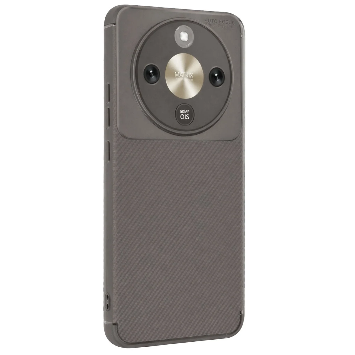 Huawei Honor Magic 8 Lite Auto Focus Karbon Kapak - Gri Huawei Honor Magic 8 Lite Auto Focus Karbon Kapak - Gri