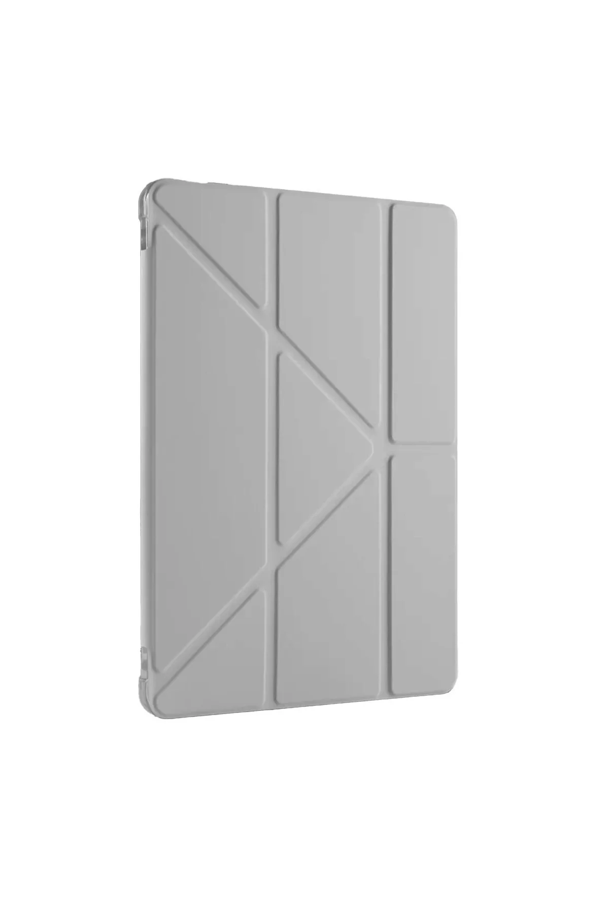 Huawei Honor Pad V9 Kılıf Kalemlikli Mars Tablet Kılıfı - Gri Huawei Honor Pad V9 Kılıf Kalemlikli Mars Tablet Kılıfı - Gri
